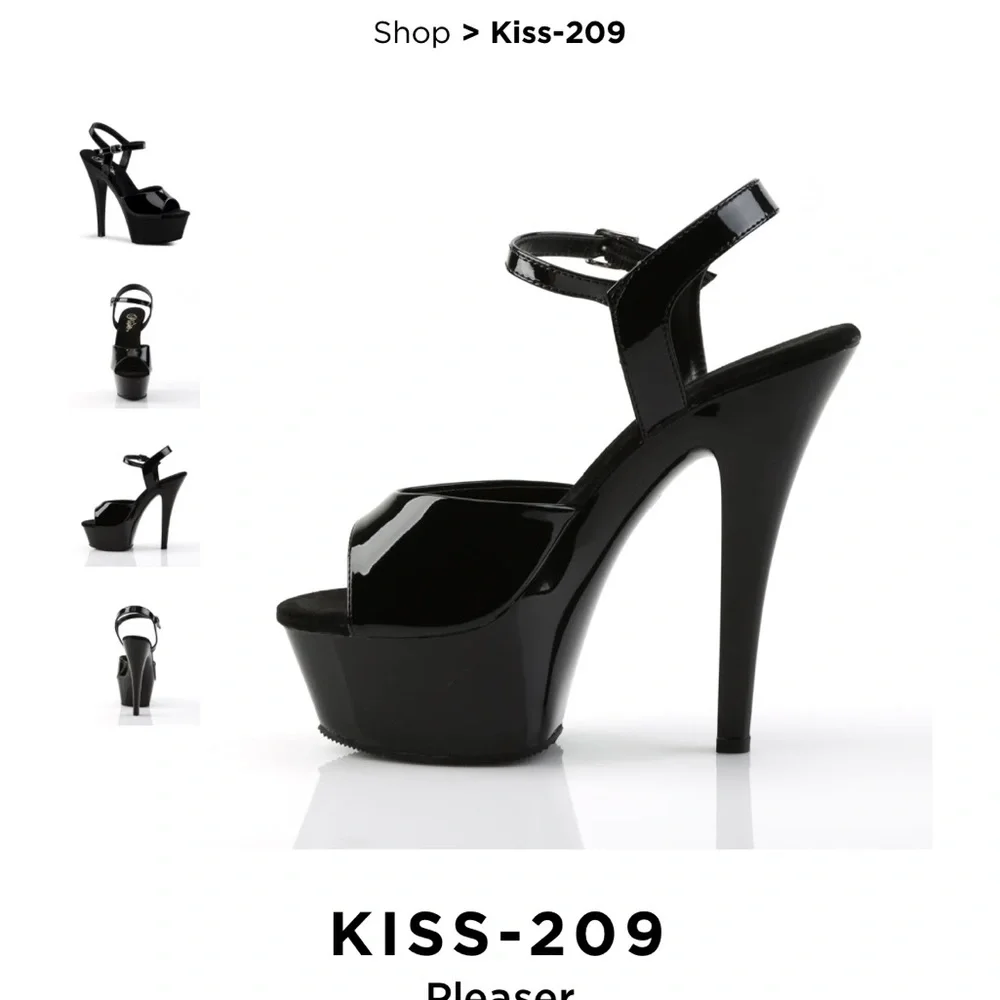 NEW Size 10 Kiss Me Forever Platform Stiletto Heels - Picture 3 of 8